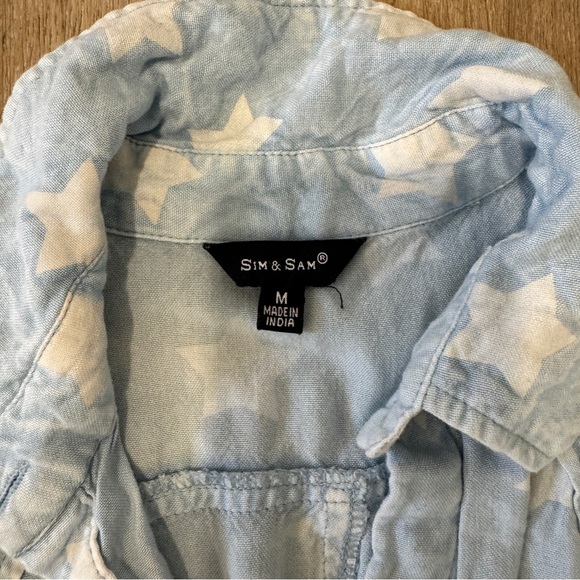 Sim & Sam Denim Dress Medium - Picture 3 of 5